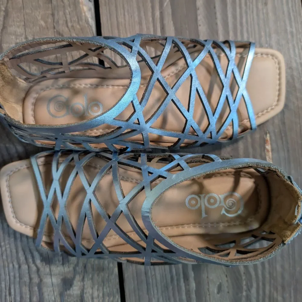 GOLO Silver Sandals 8 - Picture 9 of 9
